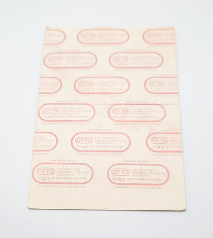 Neil Young & Crazy Horse Tour 1986 Guest Backstage Pass OTTO