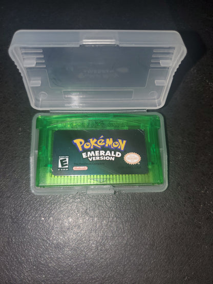 Pokemon Emerald FireRed Ruby Sapphire GBA Video Game French German