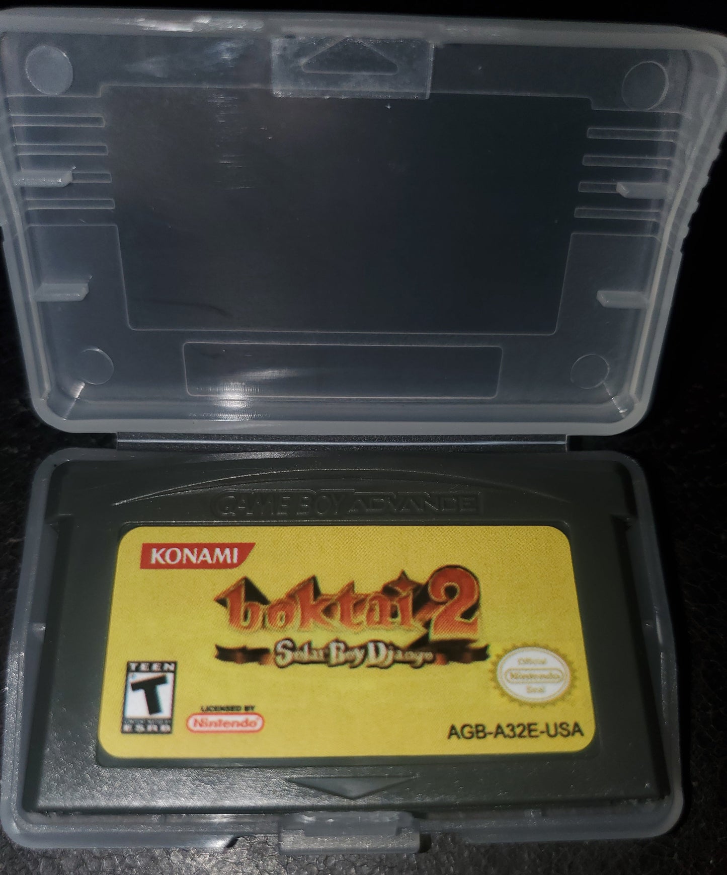 Boktai 2 Solar Boy Django GBA Video Game Boy Advance 2004