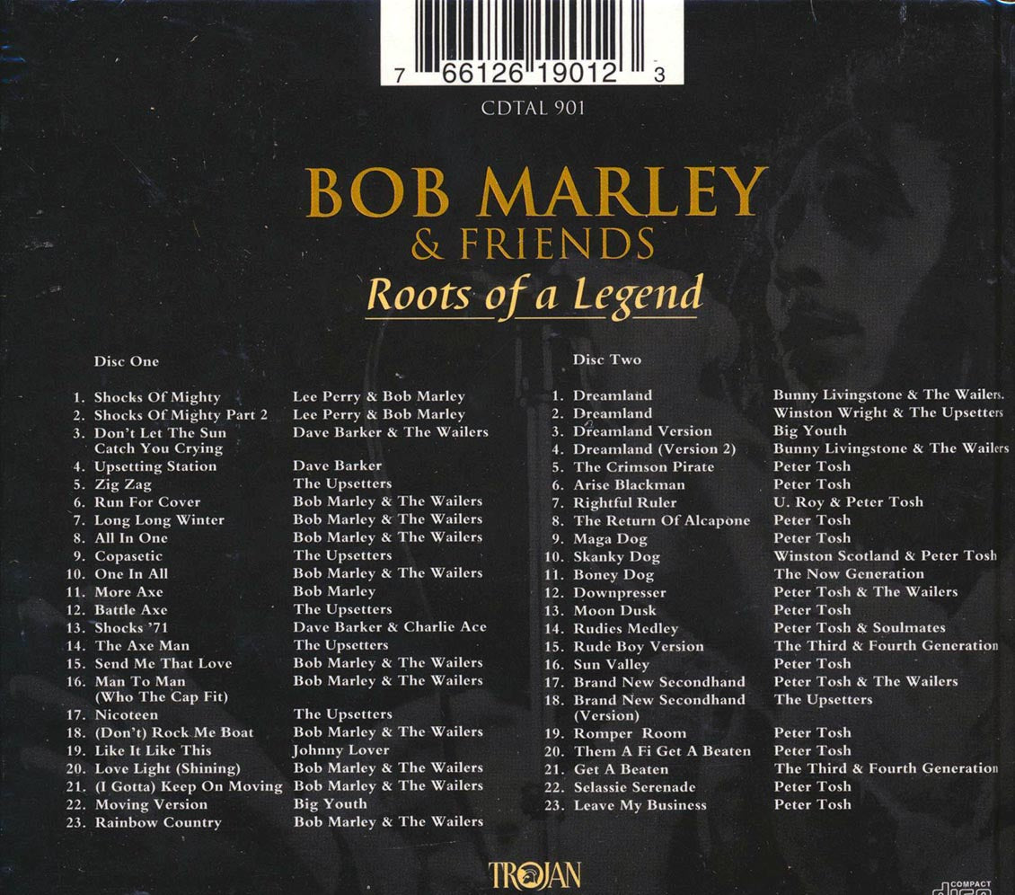 Bob Marley, Peter Tosh - Roots Of A Legend: Bob Marley & Friends (casebound set) (46 tracks) (2xCD) (incl. large booklet) [New CD]