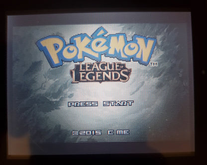 Pokemon League of Legends GBA ROM Hack Video Game Gameboy Advance