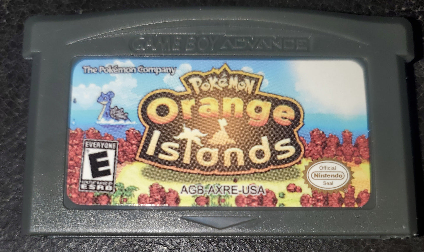 Pokemon Orange Islands GBA ROM Hack Video Game Custom Gameboy Advance Spanish
