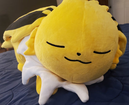 Pokemon Center Jolteon Sleeper Plush Eeveelutions Plush Rare Authentic