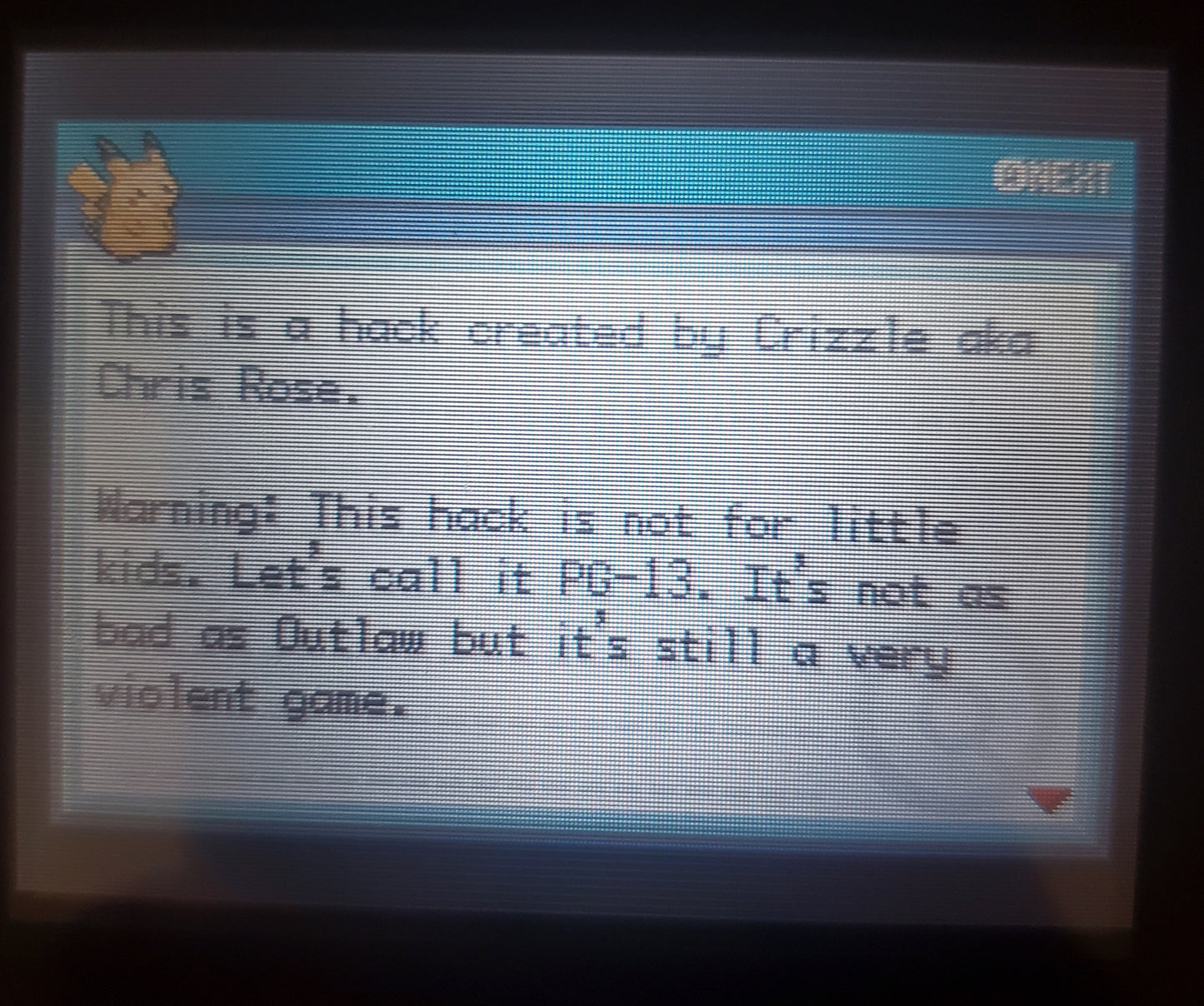 Pokemon Giratina Strikes Back GBA ROM Hack Video Game Boy Advance
