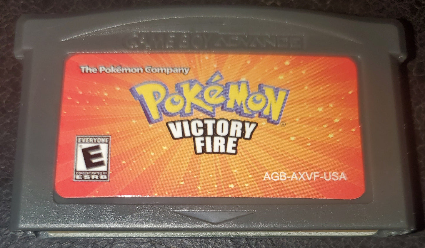 Pokemon Victory Fire GBA ROM Hack Video Game Custom Gameboy Advance