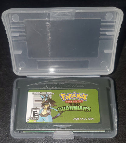 Pokemon Ruby Destiny Life of Guardians GBA ROM Hack Game Boy Advance