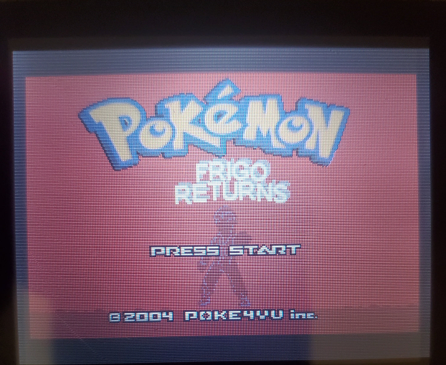 Pokemon Frigo Returns GBA ROM Hack Video Game Custom Gameboy Advance