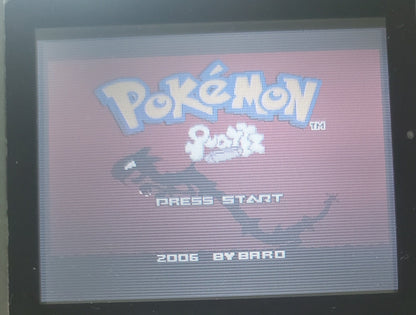 Pokemon Quartz GBA ROM Hack Video Game Custom Gameboy Advance