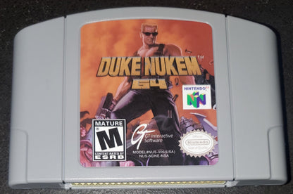 Duke Nukem 64 N64 Video Game Cartridge Nintendo 64 1997