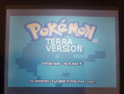 Pokemon Terra Ruby GBA ROM Hack Video Game Custom Gameboy Advance