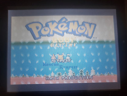 Pokemon Ruby Destiny Resuce Rangers GBA ROM Hack Game Boy Advance