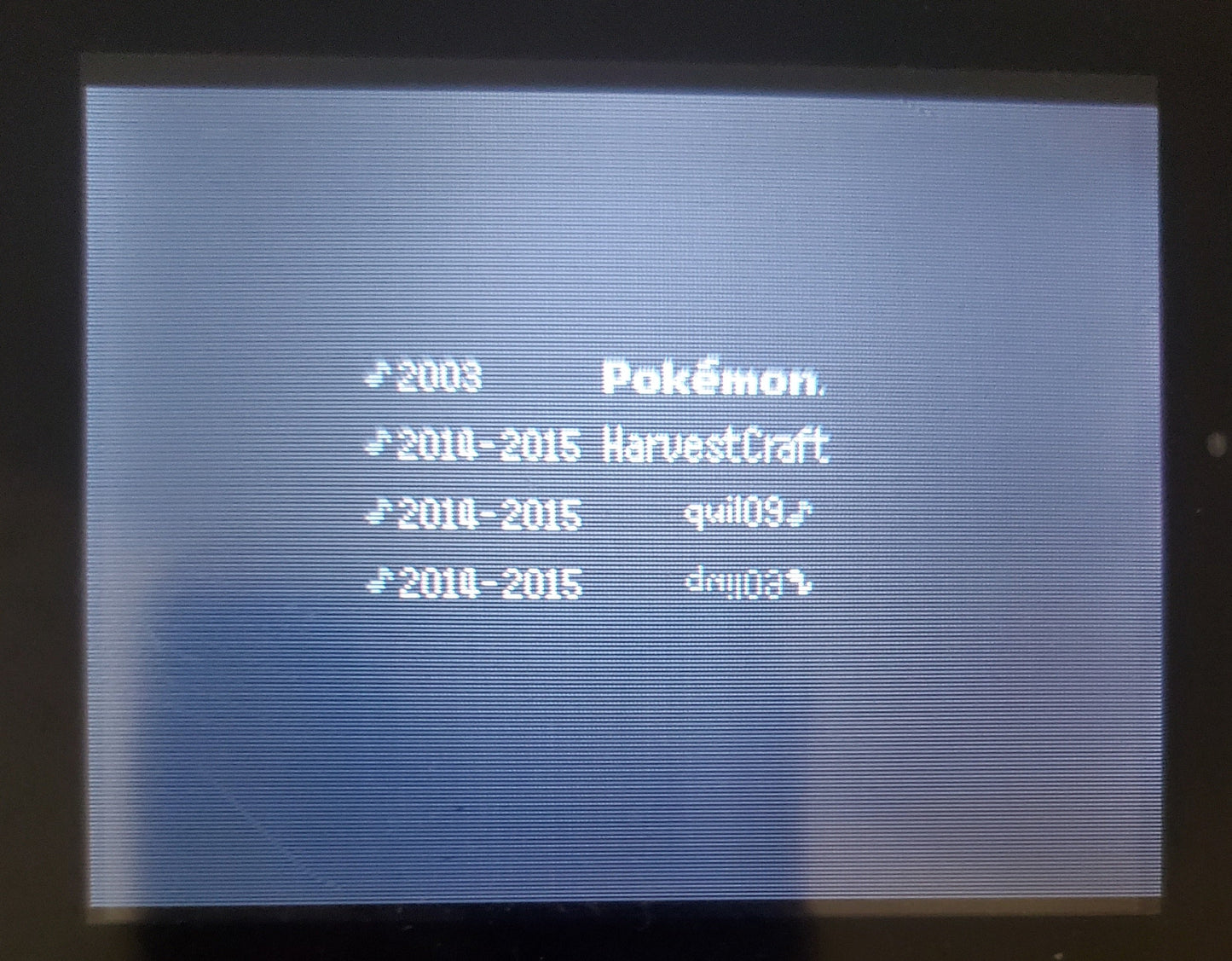 Pokemon Harvest Craft GBA ROM Hack Video Game Custom Gameboy Advance