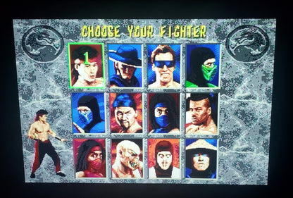 Mortal Kombat 2 Sega Genesis Mega Drive Video Game Cartridge 1994