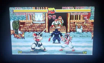 Samurai Shodown Sega Genesis Mega Drive Video Game Cartridge 1994