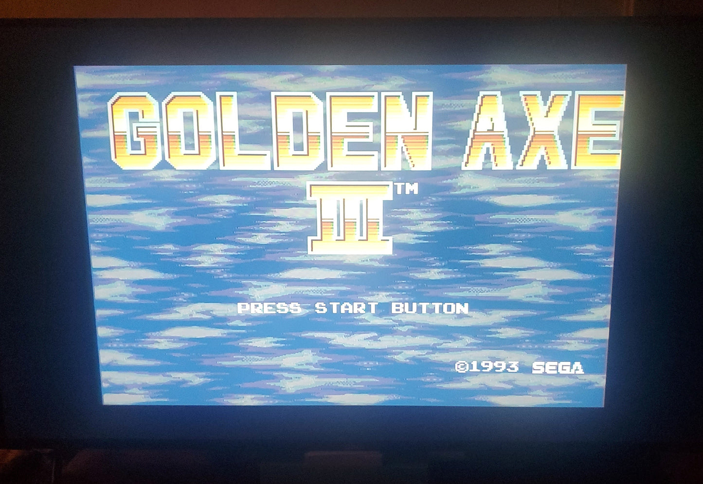 Golden Axe 3 Sega Genesis Mega Drive Video Game Cartridge 1993