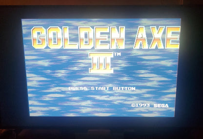 Golden Axe 3 Sega Genesis Mega Drive Video Game Cartridge 1993