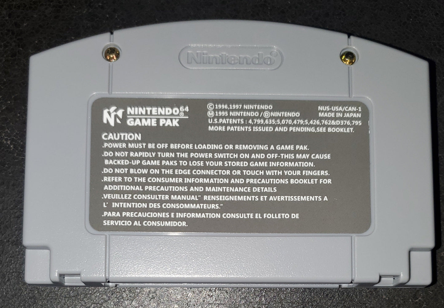 Legend of Zelda Ocarina of Time N64 Nintendo 64 Video Game 1998