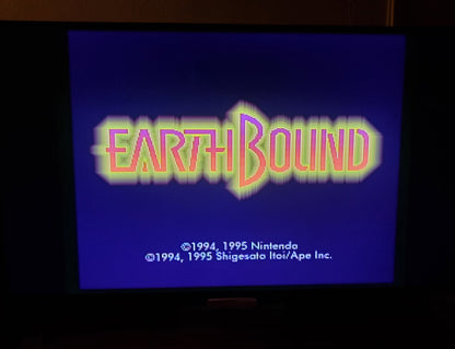 Earthbound SNES Video Game Cartridge Super Nintendo 1995