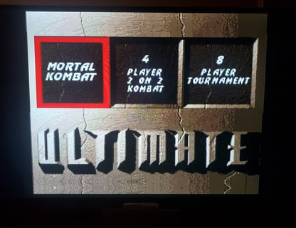 Ultimate Mortal Kombat 3 SNES Video Game Cartridge Super Nintendo 1995