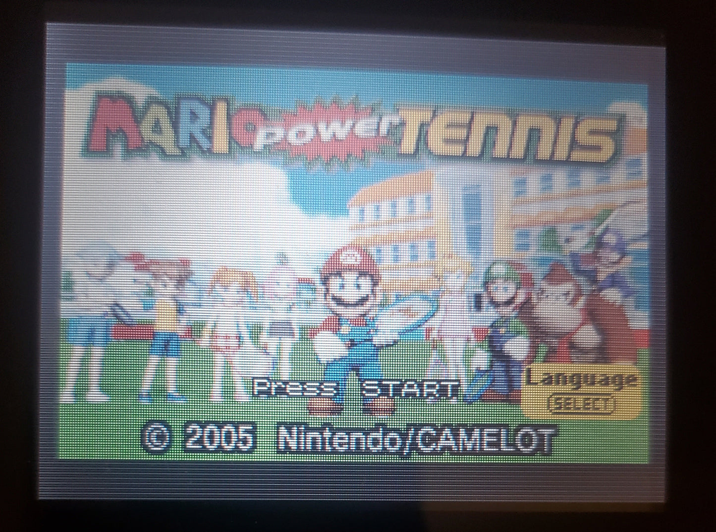 Mario Power Tennis GBA Video Game Cartridge Game Boy Advance 2005 EUR