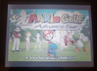 Mario Golf Advance Tour GBA Video Game Boy Advance 2004 EUR