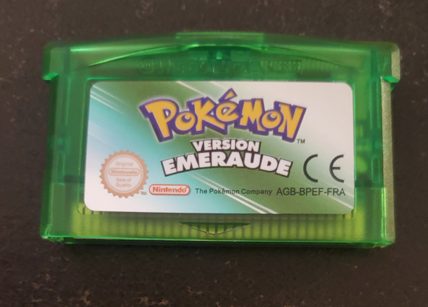 Pokemon Emerald FireRed Ruby Sapphire GBA Video Game French German