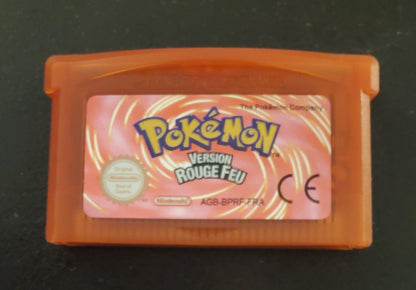 Pokemon Emerald FireRed Ruby Sapphire GBA Video Game French German
