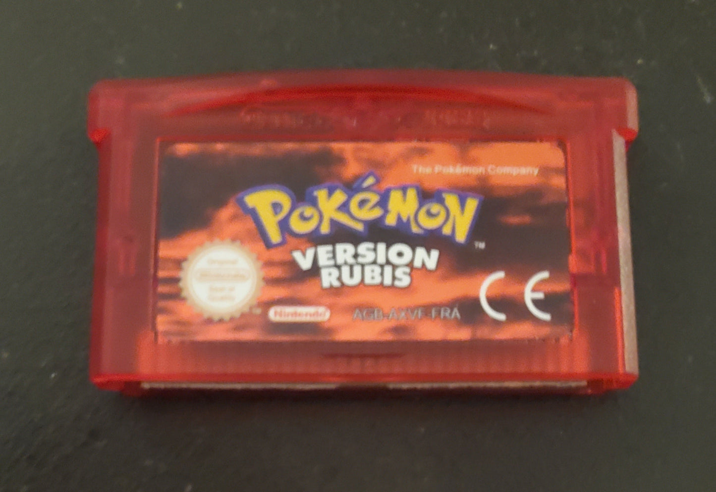 Pokemon Emerald FireRed Ruby Sapphire GBA Video Game French German