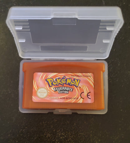 Pokemon Emerald FireRed Ruby Sapphire GBA Video Game French German