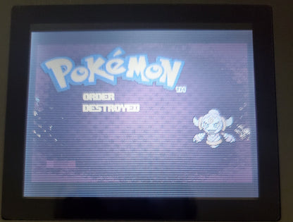 Pokemon Dark Rising GBA ROM Hack Video Game Boy Advance