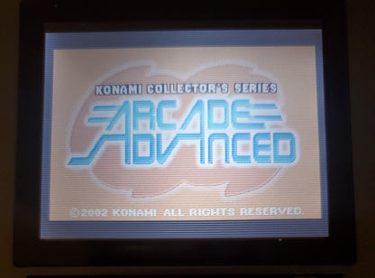 Konami Collector's Series Arcade Advanced GBA Video Game Boy Advance