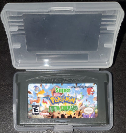 Pokemon Super Theta Emerald GBA ROM Hack Video Game Gameboy Advance