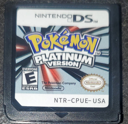 Nintendo DS Video Game Cartridge Collection NDS Pokemon
