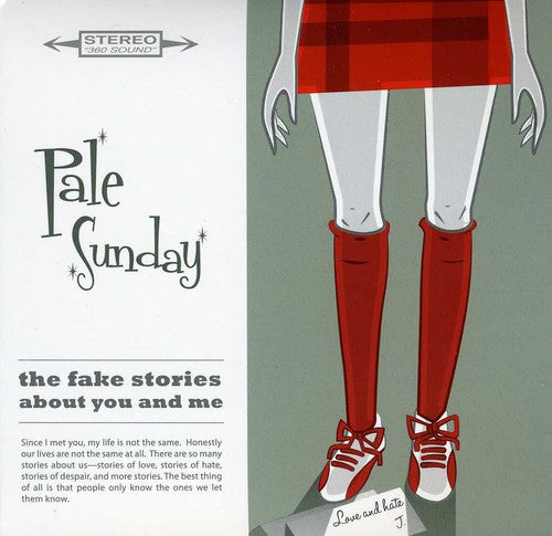 Pale Sunday - The Fake Stories About You and Me Music CD