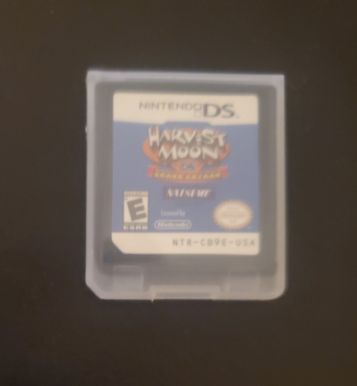 Harvest Moon DS Grand Bazaar NDS Video Game Cartridge Nintendo DS 2010