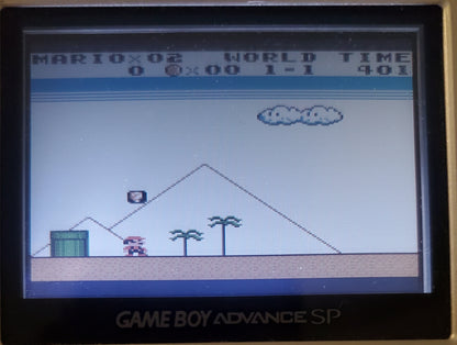 Super Mario Land GBC Video Game Catridge Gameboy Color 1989