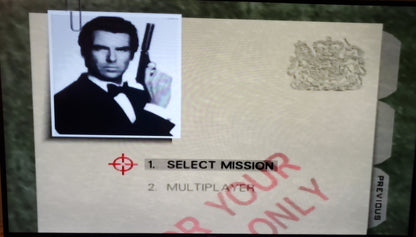 Goldeneye 007 N64 Nintendo 64 Video Game Cartridge 1997