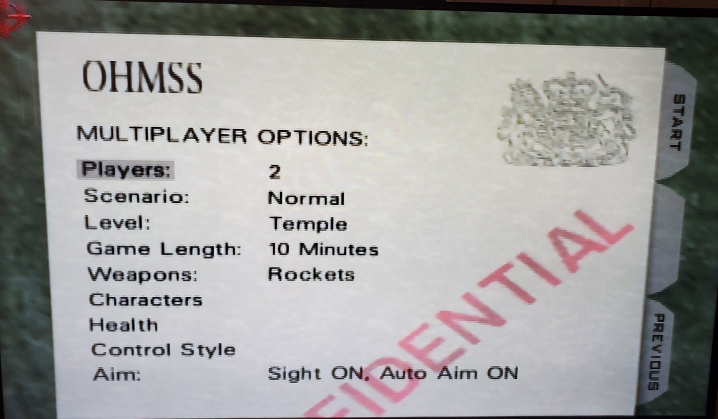 Goldeneye 007 N64 Nintendo 64 Video Game Cartridge 1997