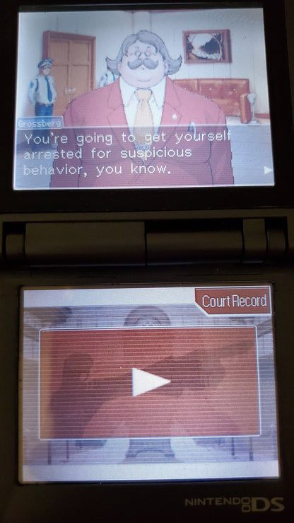 Phoenix Wright Ace Attorney Trials & Tribulations Game Nintendo DS NDS