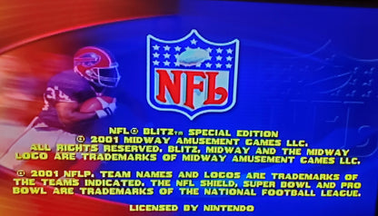 NFL Blitz N64 Nintendo 64 Video Game Cartridge 1998