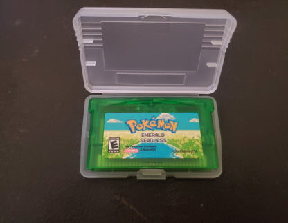 Pokemon Emerald Seaglass GBA Pokemon ROM Hack Video Game Boy Advance