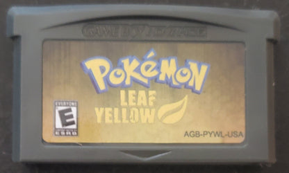Pokemon Leaf Yellow GBA ROM Hack Video Game Custom Gameboy Advance
