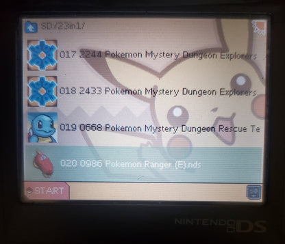 Pokemon 23 in 1 NDS Nintendo DS Huge Collection Great Value Lot In Box