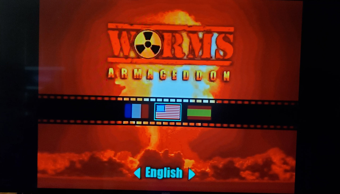 Worms Armageddon N64 Nintendo 64 Video Game Cartridge 2000