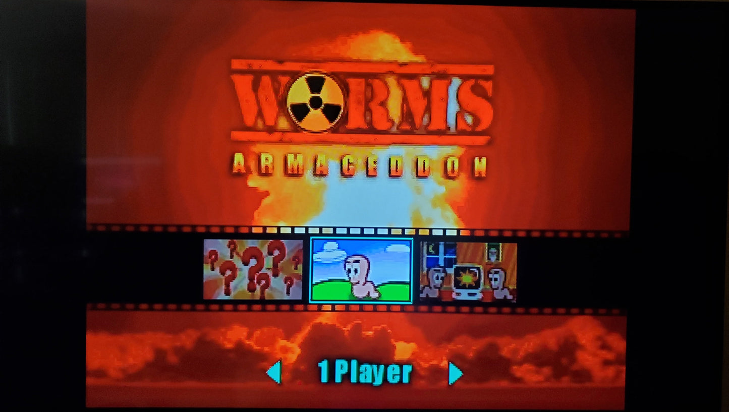 Worms Armageddon N64 Nintendo 64 Video Game Cartridge 2000