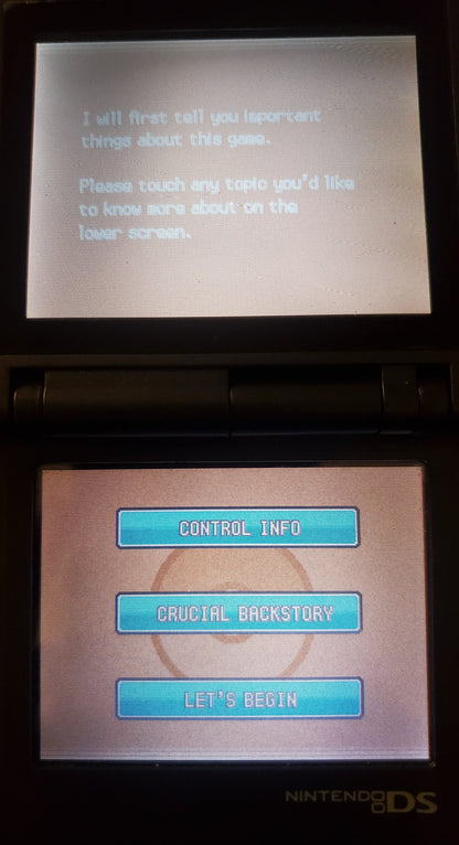 Pokemon GarbageGold NDS Nintendo DS Custom ROM Hack Video Game