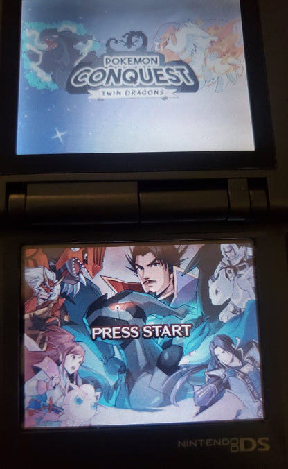 Pokemon Conquest Twin Dragons NDS Nintendo DS ROM Hack Video Game