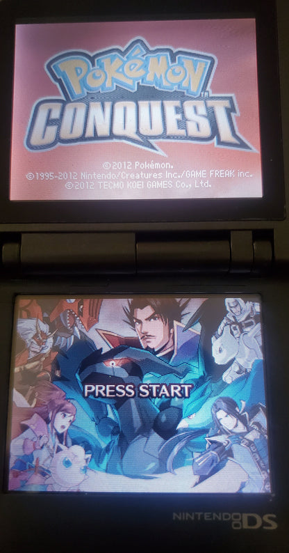 Pokemon Conquest NDS Video Game Nintendo DS 2012