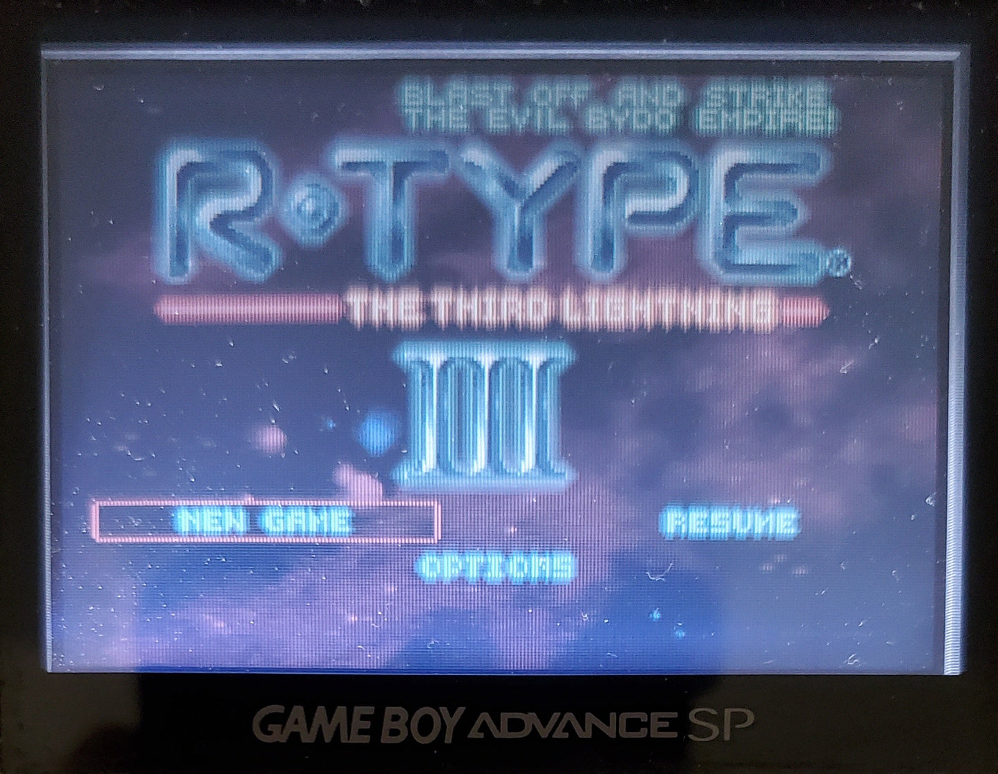 R-Type III The Third Lightning GBA Video Game GameBoy Advance