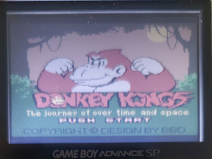 Donkey Kong 5 A Journey Over Time and Space Video Game Boy Color GBC